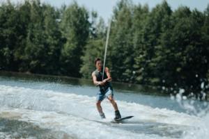 Corde de <span class=keywords><strong>wakesurf</strong></span> durable, poignées de ski nautique personnalisables, corde de ski nautique, corde de kneeboard pour sports nautiques - Product Image 5