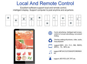 43 pouces facilement modifiable affichage publicitaire LCD Machine debout en aluminium IR touchant <span class=keywords><strong>kiosque</strong></span> <span class=keywords><strong>de</strong></span> signalisation numérique - Product Image 3