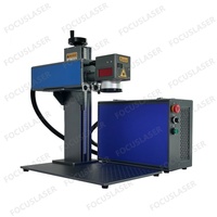 Machine de gravure et de découpe laser à fibre de haute qualité, 30 W pour le marquage sur bois, métal, acrylique, puzzle, 60 W pour la gravure