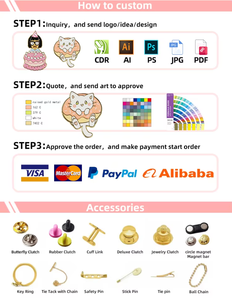 Broche en métal pour casquette de remise de diplôme 2026, accessoires de broche cadeau pour étudiant, conception personnalisée disponible - Product Image 2