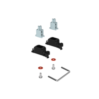 GATERON — clavier mécanique 7u 6.25u 2u, hot-swappable 60% personnalisé, montage PCB, voyage rapide, argent V2 vis dans le stabilisateur, à monter soi-même