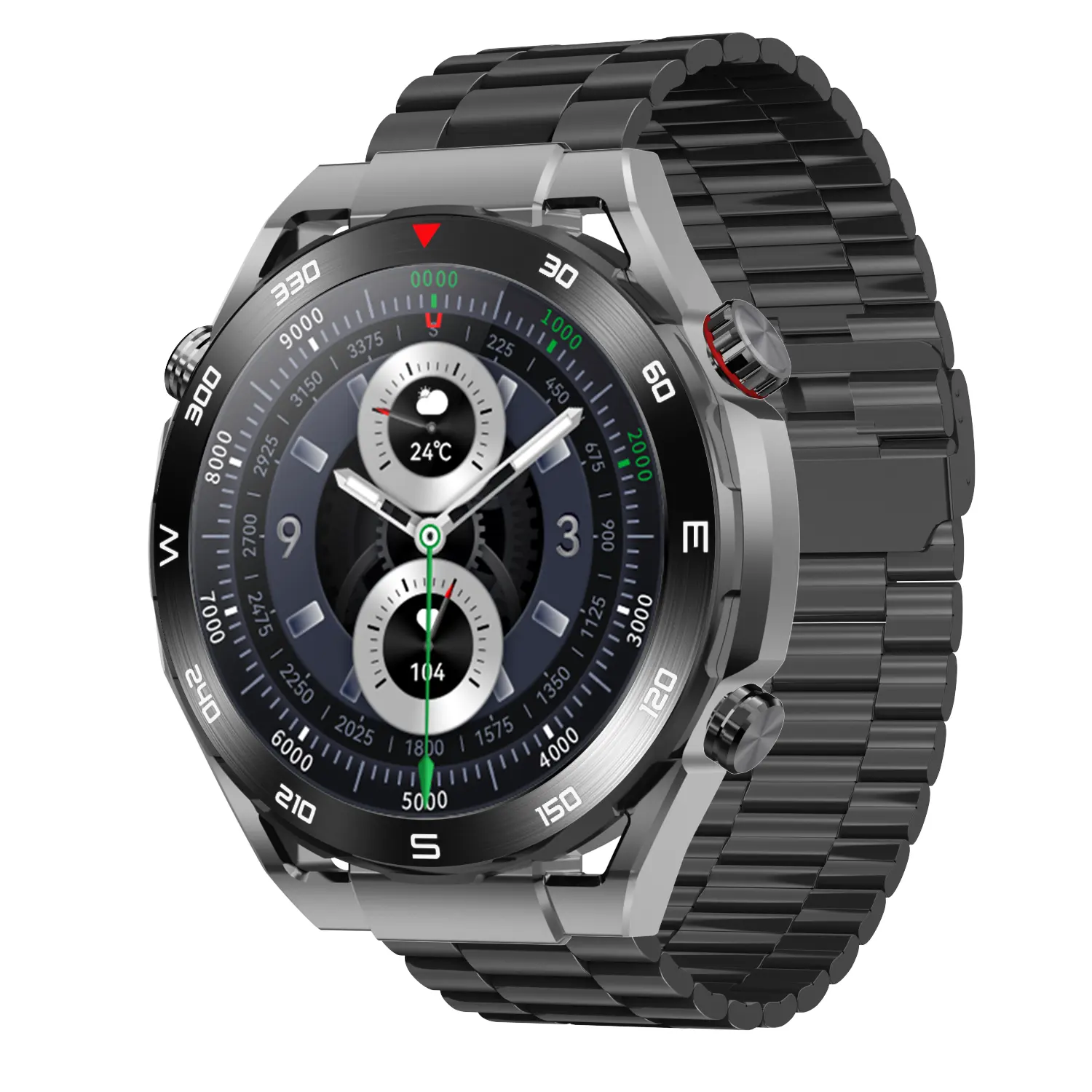 2023 HD Ultimate Amoled akıllı saat süper high-end kalite spor Smartwatch 3 sapanlar kablosuz şarj ile Reloj inteligente