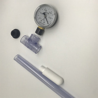 Tube en céramique poreux avec tube en UPVC et manomètre, tensiomètre de potentiel hydrique du sol pour la surveillance de l'irrigation