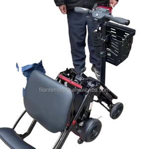 <span class=keywords><strong>Precio</strong></span> de fábrica, Scooter Eléctrico jokky plegable de cuatro ruedas para adultos con asiento grande, scooter de movilidad plegable - Product Image 1