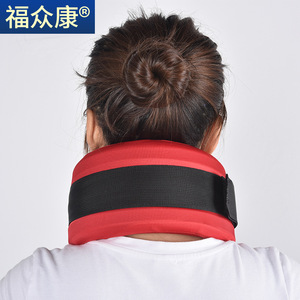 Collarín cervical ajustable para fijación de la columna vertebral y alivio del dolor de cuello - Product Image 1