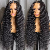 Perruques Lace Front en cheveux humains ultra-lisses, avec cuticules alignées, perruque frontale HD en dentelle, perruques en cheveux bruts vietnamiens pour femmes noires