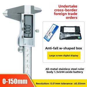 Hoge precisie Zhaoli roestvrijstalen digitale schuifmaat 0,01 mm resolutie +/-0,03 mm nauwkeurigheid 1 jaar garantie groothandel - Product Image 6