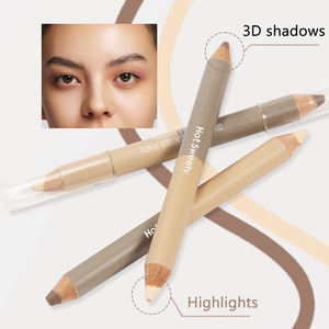 Lápiz de contorno de clavícula de crayón de doble cara, <span class=keywords><strong>bronceador</strong></span> pigmentado, <span class=keywords><strong>bronceador</strong></span> personalizado y resaltado, Etiqueta Privada, contorno corporal - Product Image 1