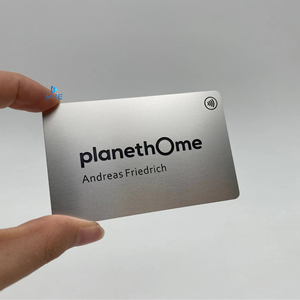 כסף nfc שבבי כרטיס מתכת ccredit כרטיס עם nfc - Product Image 1