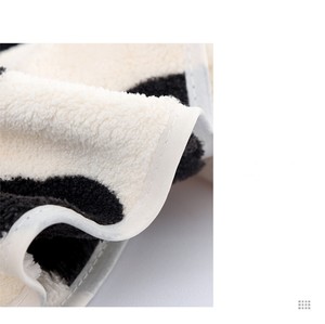 Coperta a quadri in flanella doppia leggera con motivo a mucca biologica coperta a quadri in pile di flanella invernale - Product Image 6
