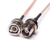 Systèmes d'antenne RF Câble coaxial 75 ohms Connecteurs BNC Câble RF et câble Connectorbnc
