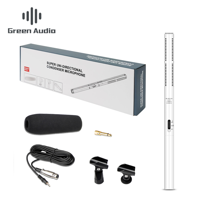 GAM-CF02 Professional High Sensitivity Interview Condenser Recording Studio Microphone for Camera