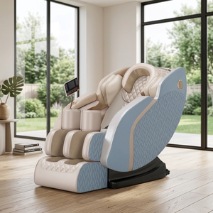 Sillón de Masaje de Diseño Moderno, Reclinable de Gravedad Cero, con Altavoz Bluetooth, Terapia de Calor, Sillón de Masaje para el Hogar - Product Image 1