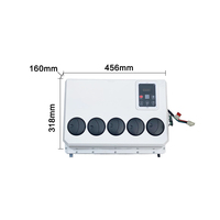 Climatiseur de stationnement à fréquence variable DC 12V/24V pour mini-camion avec écran LCD