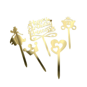 Adorno de Pastel de Acrílico con Diseño de Princesa y Miel, Decoración para Fiesta de Cumpleaños para Niñas - Product Image 5