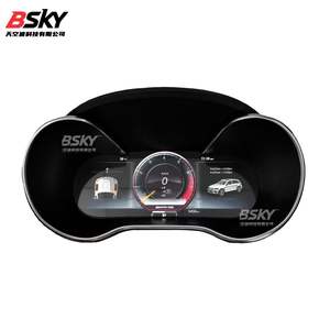 Convient aux anciens modèles de Mercedes Benz pour remplacer par des nouveaux modèles - Affichage de la température de l'huile - Panneau d'instruments LCD - W205 C180 C200 C250 - Product Image 2