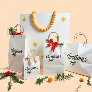 Proveedor de fábrica, bolsas de compras impresas con logotipo personalizado para ropa y zapatos para niños, bolsa de papel para embalaje - Product Image 5