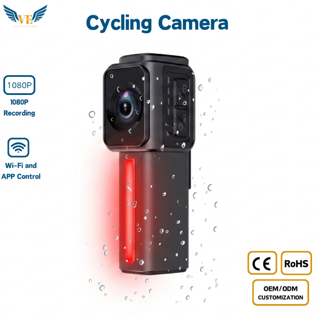 VIEVGUARB D1 Dash Cam App Control Waterproof Loop Recording 1080P Single Lens