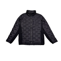 Veste Homme Sportive Légère et Respirante, Coupe Slim, Entièrement Personnalisable, Nouvelle Collection Automne/Hiver, Manteau d'extérieur en Duvet avec Design Patchwork