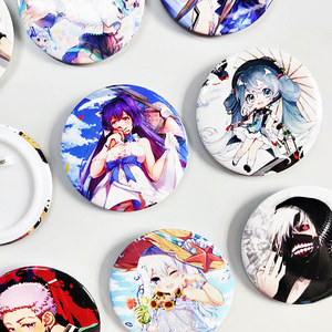Hot Thiết Kế Vòng Anime Tinplate Huy Hiệu Tùy Chỉnh 58Mm Kim Loại Pin Nút Giá Rẻ Tùy Chọn - Product Image 5