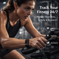 Correas de Reloj Elásticas Negras con Gancho, Venta al Por Mayor Directo de Fábrica, Compatibles con Whoop 5.0, Whoop Sportflex ONE/MG ECG