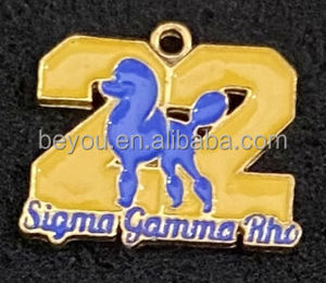 Sigma Gamma Rho Philo Sorority DIY Schmuckherstellungsset 1922-1943 Charm-Anhänger Klassische Legierung Buchstaben-Halskette Ohrringe Armband - Product Image 6