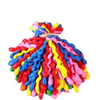 Ballon en latex épais en spirale pour la décoration de scène de fête d'anniversaire