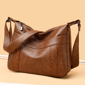 Bolsos de Mensajero de Alta Calidad para Mujer, Bolsos Cruzados de Cuero PU, Bolsos de Hombro de Diseñador para Mujer, Bolsos de Mano y Carteras - Product Image 1