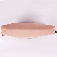 Étui à crayons en toile de dessin animé personnalisé grande fermeture à glissière en nylon pour papeterie sac de maquillage stockage cosmétique utilisation de cadeaux
