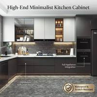 Accessoires de cuisine armoire en acier inoxydable éléments de cuisine intégrés ensemble meuble armoire garde-manger organisation et stockage