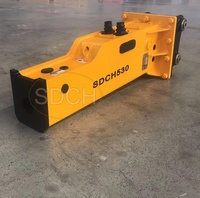 3-5 Tonnen Mini-Bagger-Hammer Hydraulischer Betonbrecher für Straßenbau