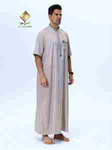 HARAMAIN MEN THOUB Fermeture à quatre boutons pression, couleur agréable pour nos clients - Product Image 3
