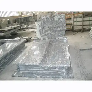 China Juparana tombstone design and monument modern