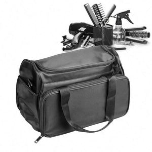 Sac de coiffure BSCI, sac à main de barbier, sac portable pour outils de salon avec porte-ciseaux et peigne, pour styliste, équipement de voyage - Product Image 3