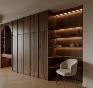 Armario Vintage Personalizado, Armario de Madera Antipolillas, Armario Detallado, Armario de Dormitorio para Decoración de Hogar de Lujo Clásico - Product Image 3