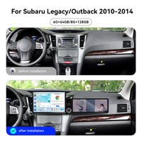 ZWNAV Pantalla de 13.1"+12.3" para Subaru Legacy/Outback 2010-2014, Android 15, Carplay Inalámbrico, DSP, GPS, Radio para Auto, Estéreo, 4G, OEM