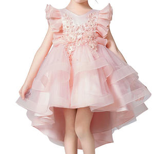 Customizable Wholesale Cheap Price Irregular <strong>Tutu</strong> Girls' <strong>Dresses</strong> Summer Trailing Evening <strong>Dresses</strong> - Product Image 1