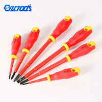 Qixin Chine Usine Personnalisé Spécial VDE Tournevis Électrique Ensemble Logo Personnalisé Poignée AC Tournevis