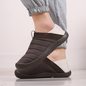 Warmly Winter Snow <strong>Boots</strong> <strong>Men</strong> Indoor House <strong>slippers</strong> Easy Wear Winter Shoes - Product Image 4