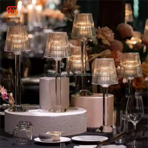 Centre de table de mariage <span class=keywords><strong>en</strong></span> cristal de luxe SMOOTH, <span class=keywords><strong>grand</strong></span> chandelier <span class=keywords><strong>en</strong></span> <span class=keywords><strong>verre</strong></span> pour décoration de table - Product Image 5