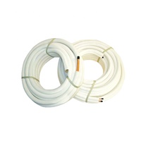 Rouleau de tubes de cuivre pour climatiseur, accessoire de réfrigération à 1/4 1/2, isolé, bon marché, r410a