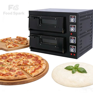 เตาอบพิซซ่าอเนกประสงค์ สเตนเลสทั้งตัว สภาพใหม่ สำหรับใช้ในร้านเบเกอรี่ เหมาะสำหรับการอบข้าวโพด ถั่ว และถั่วเหลือง - Product Image 1