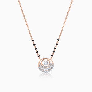 สร้อยคอประดับเพชรแบบดั้งเดิมของผู้หญิงอินเดียประดับด้วยเม็ดกุหลาบทองเม็ดเพชร pruthvi - Product Image 2