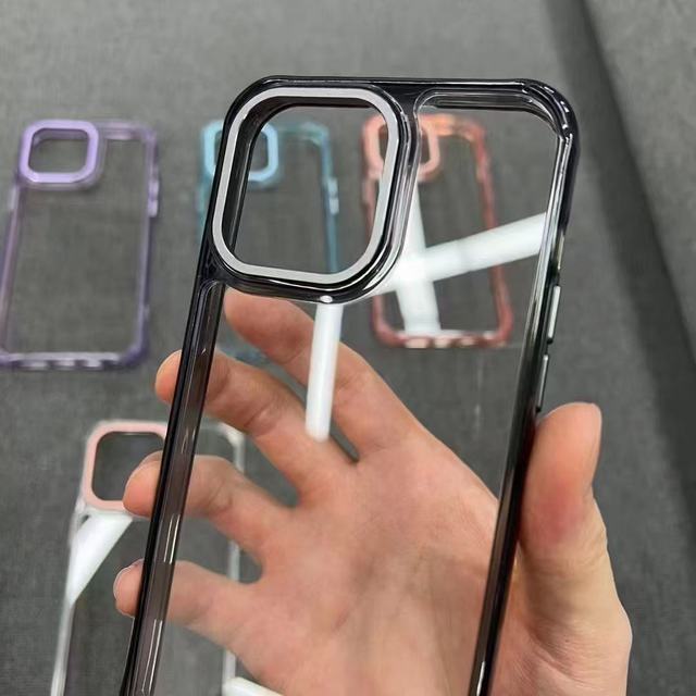 3meters Shockproof Phone case Hybrid 2 in 1 TPU with Hard PC Case with Metal Cameral Frame Cell Phone case