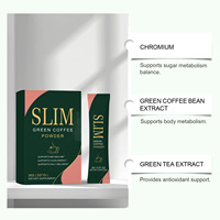 Extrait de café vert OEM, L-Carnitine, extrait de thé vert en poudre en stick pour le soutien du métabolisme et la gestion du poids, personnalisable