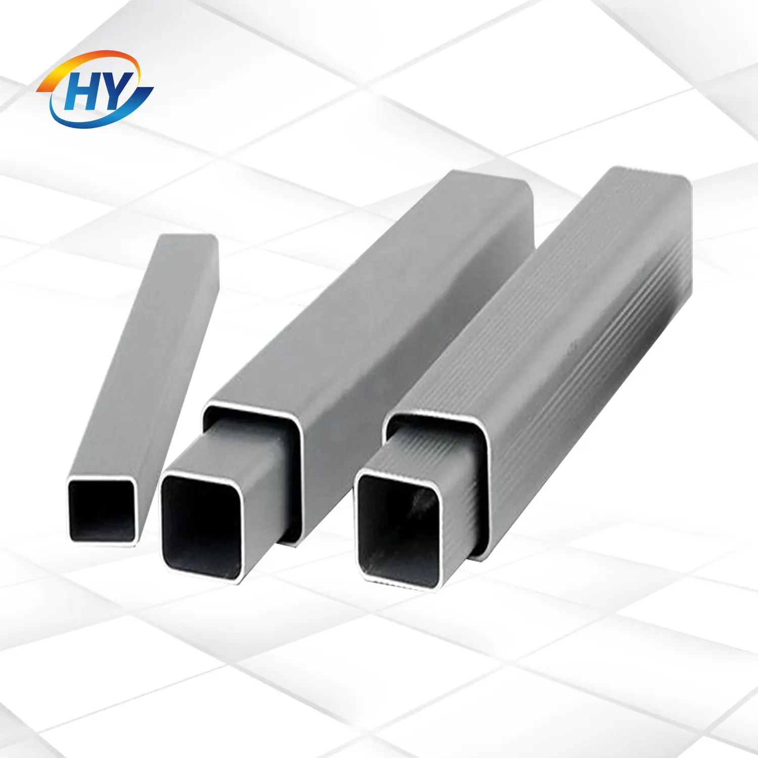 China factory customized 40x40 100x20 telescopic rectangular rectangle square extruded aluminum tube