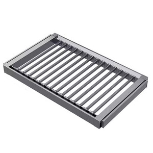 Pull Out Clothes Rack Aluminum Alloy Telescopic Adjustable <b>Wardrobe</b> Hanging Rail Clothing Organizer - Product Image 2