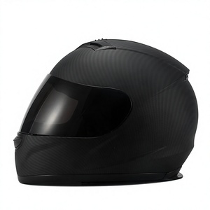 <span class=keywords><strong>Casque</strong></span> de <span class=keywords><strong>moto</strong></span> intégral exclusif transfrontalier en ABS à motif fibre de carbone <span class=keywords><strong>pour</strong></span> hommes et femmes - Product Image 1