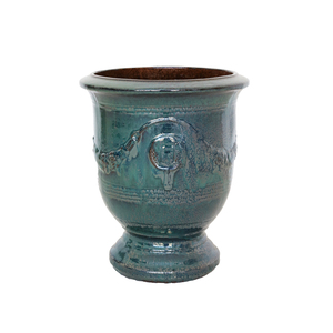 Un juego <span class=keywords><strong>de</strong></span> 2 macetas grandes <span class=keywords><strong>de</strong></span> cerámica esmaltada, maceta bonsái para decoración <span class=keywords><strong>de</strong></span> bodas - Product Image 2