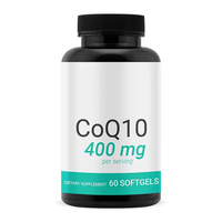 Gélules de CoQ10 OEM, Complément Alimentaire pour la Vitalité Quotidienne et l'Énergie Cellulaire